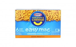 Kraft Macaroni & Cheese Dinner Easy Mac, Extreme Cheese Flavor  Box  366 grams